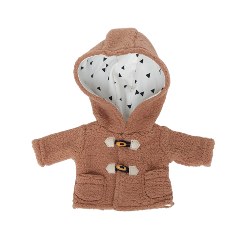 Kożuszek brązowo-biały