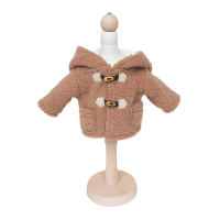 Kożuszek brązowo-biały