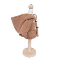 Kożuszek brązowo-biały