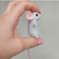 Franczeska z myszką by Art&Doll