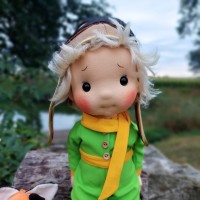 Mały Książe z liskiem by Art&Doll