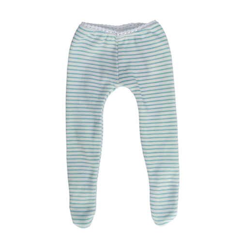 Rajstopki paski baby blue