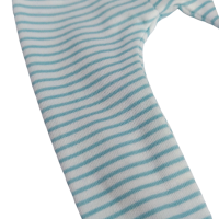 Rajstopki paski baby blue