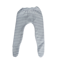 Rajstopki biało - szare