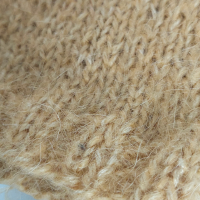 Czapka beane miodowa