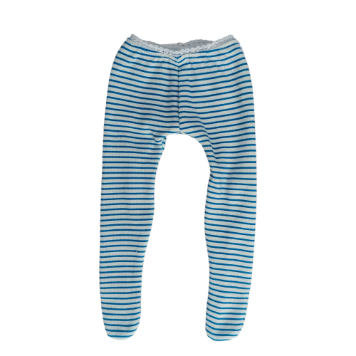 Rajstopki w niebieskie paseczki