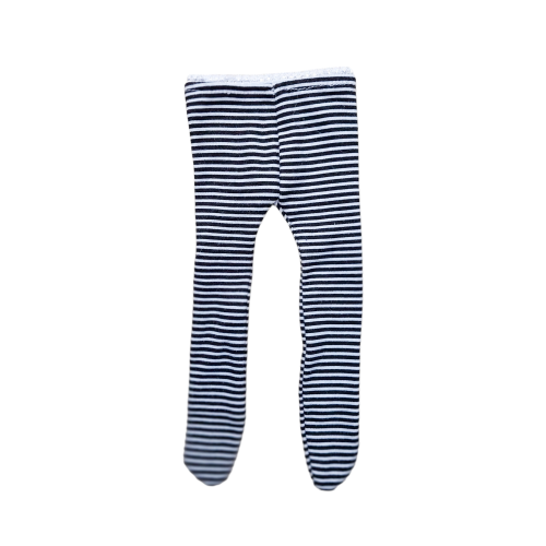 Rajstopki biało - czarne