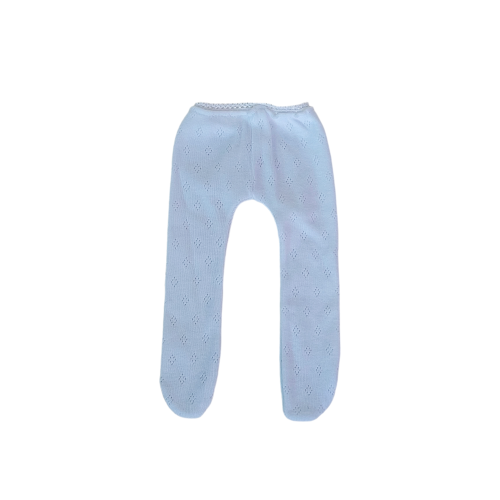 Rajstopki ażurowe białe