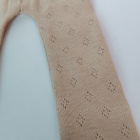 Rajstopki ażurowe  beżowe