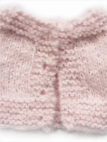 Moherowy sweterek różowy