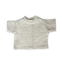 Śmietankowy T-shirt 