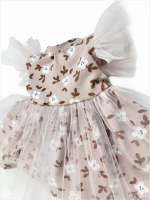 Sukienka Oliwia pudrowy róż