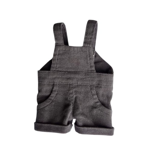 Spodenki sztruksowe grafitowe