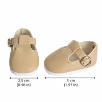 Półbuty dla lalek 20–25 cm – wybór koloru