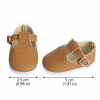 Półbuty dla lalek 20–25 cm – wybór koloru