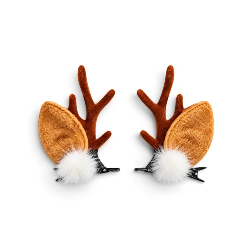Spinki reniferki dla lalki