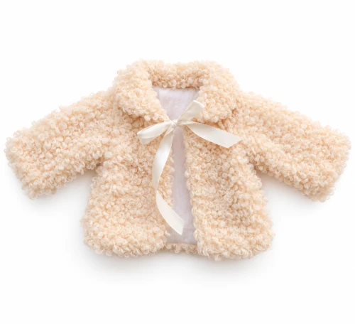 Płaszczyk z tkaniny boucle – ecru