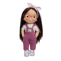 Ogrodniczki sztruksowe jagodowe