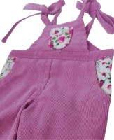 Ogrodniczki sztruksowe jagodowe