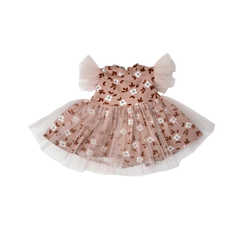 Sukienka Oliwia pudrowy róż