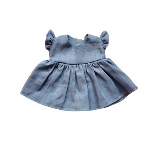 Lniana sukienka Karolcia