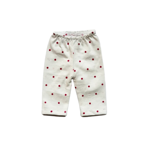 Legginsy różowe kropki